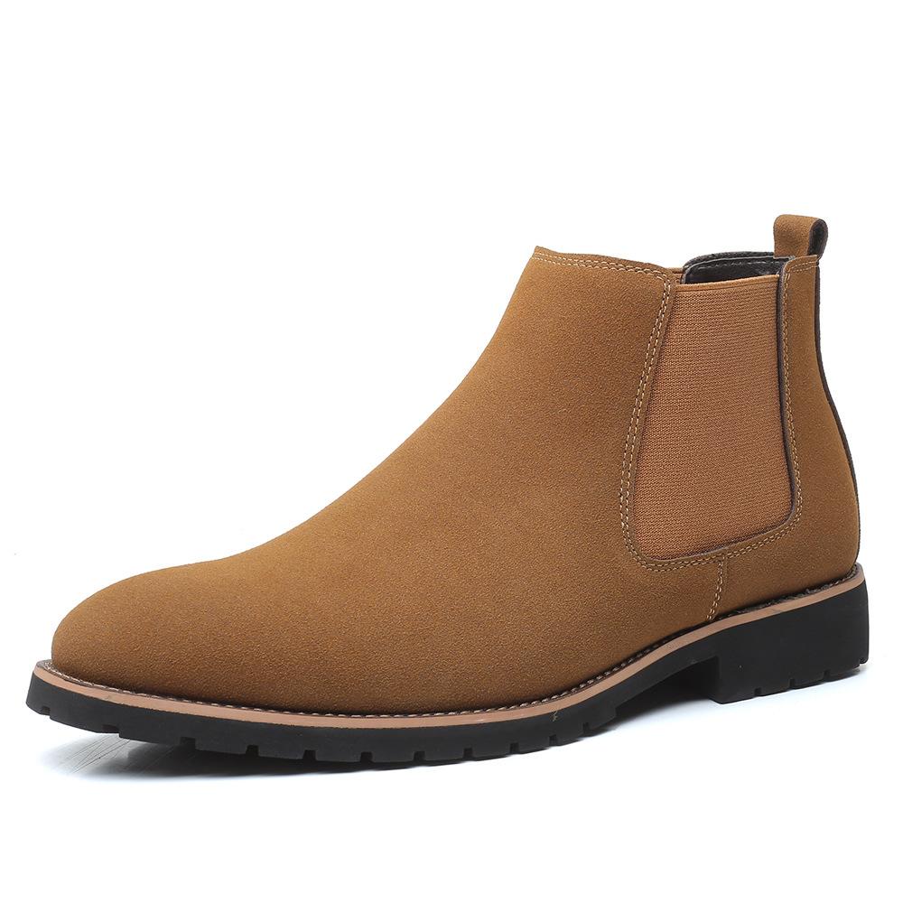 Mens  Boots | Highwood Slip On Mensuede Leather Mink Boots Boots