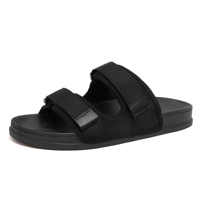 Mens  Two-Strap Sandals | Atacama Menbirko-Flor Futura Black Mens Futura Black