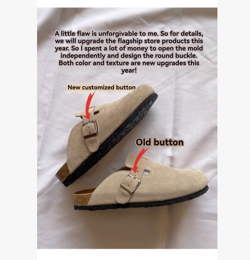 Womens  Clogs | Boston Braidedsuede Leather Taupe Clogs Clogs