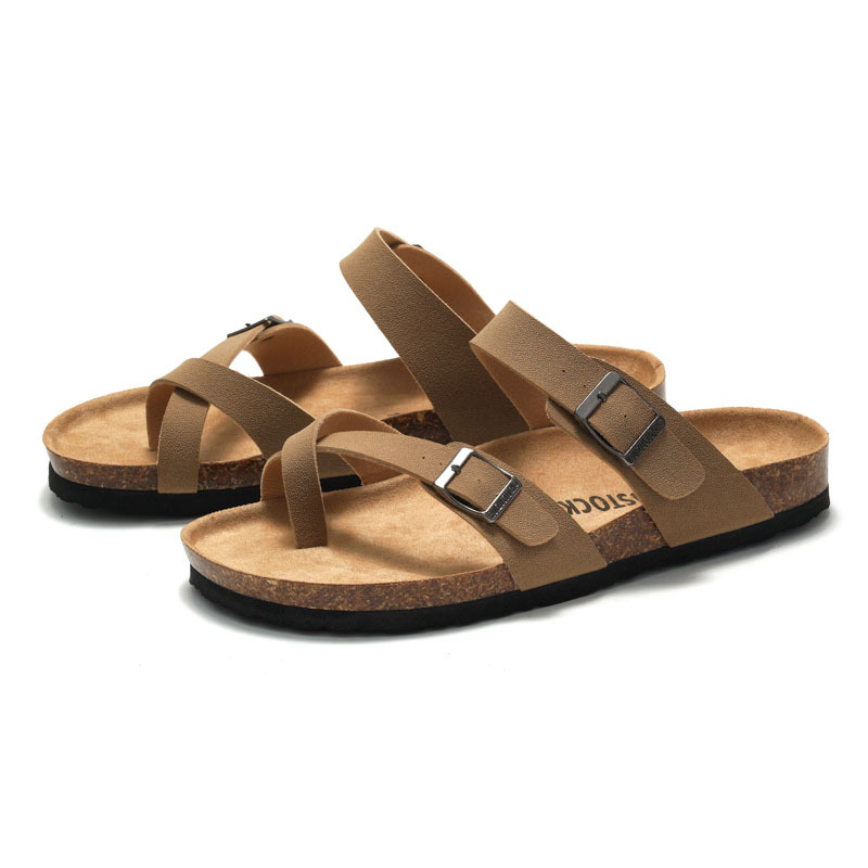 Womens  Multi-Strap | Mayari Veganbirkibuc Pecan Multi-Strap Multi-Strap