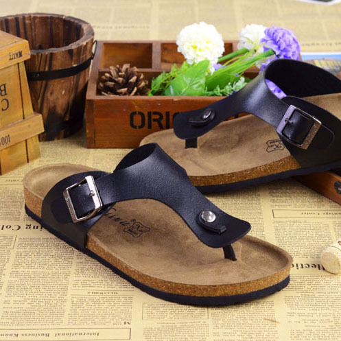 Womens  Thong Sandals | Gizeh Big Bucklenubuck Leather Faded Lime One-Strap Sandals Faded Lime