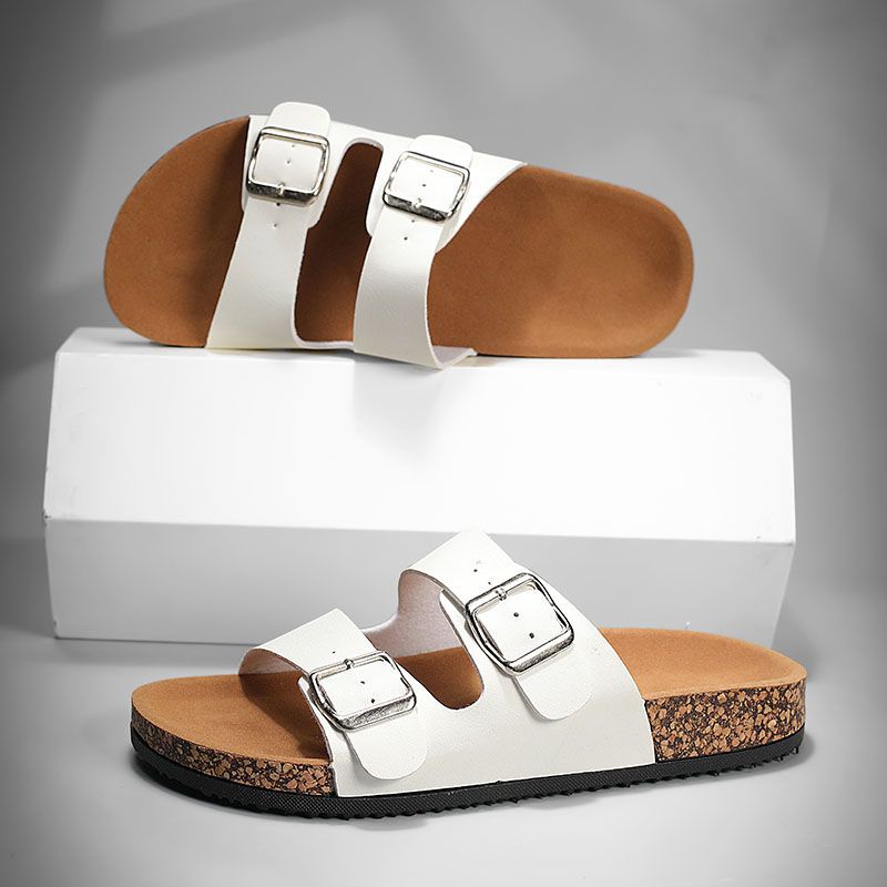 Womens  Two-Strap Sandals | Arizonanubuck Leather Faded Lime Sandals Faded Lime