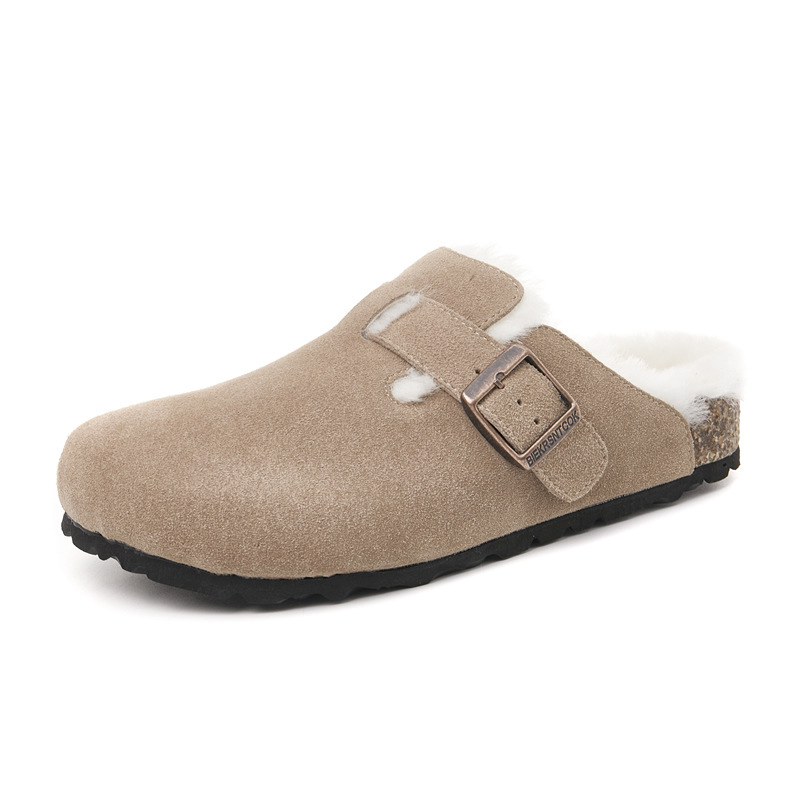 Womens/Mens  Clogs | Boston Shearlingsuede Leather-Shearling Light Rose Clogs Clogs