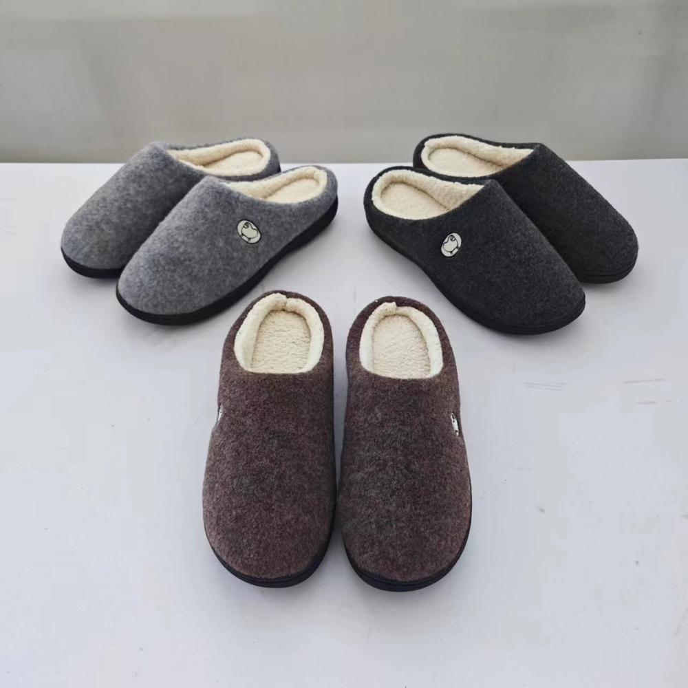 Womens/Mens  Clogs | Zermatt Shearlingwool Felt Dark Blue Clogs Clogs