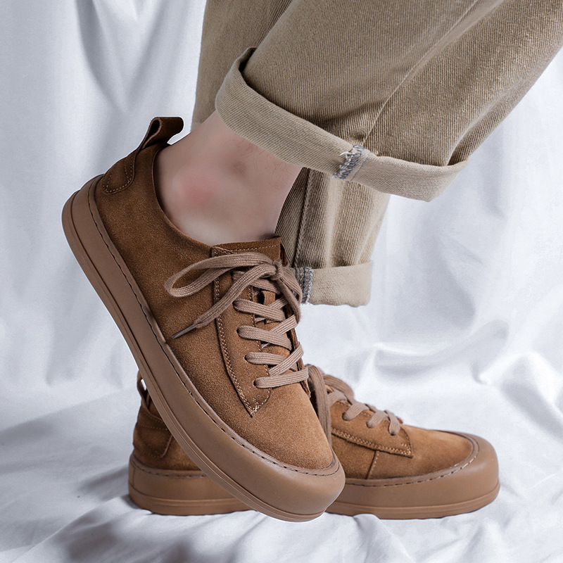 Womens/Mens  Lace-Up Shoes | Bend Lowsuede Leather Mink Lace-Up Shoes Lace-Up Shoes