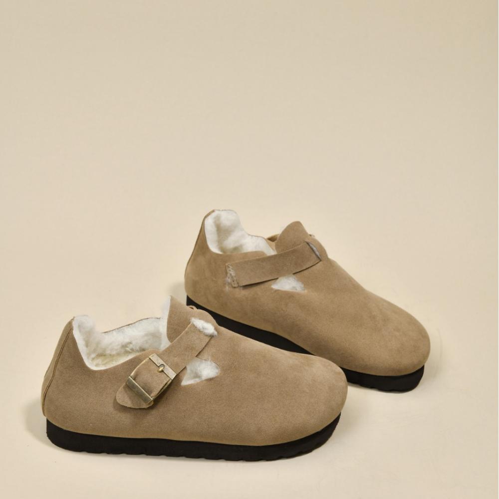 Womens/Mens  Low Shoes | London Shearlingsuede Leather Tea Low Shoes Low Shoes