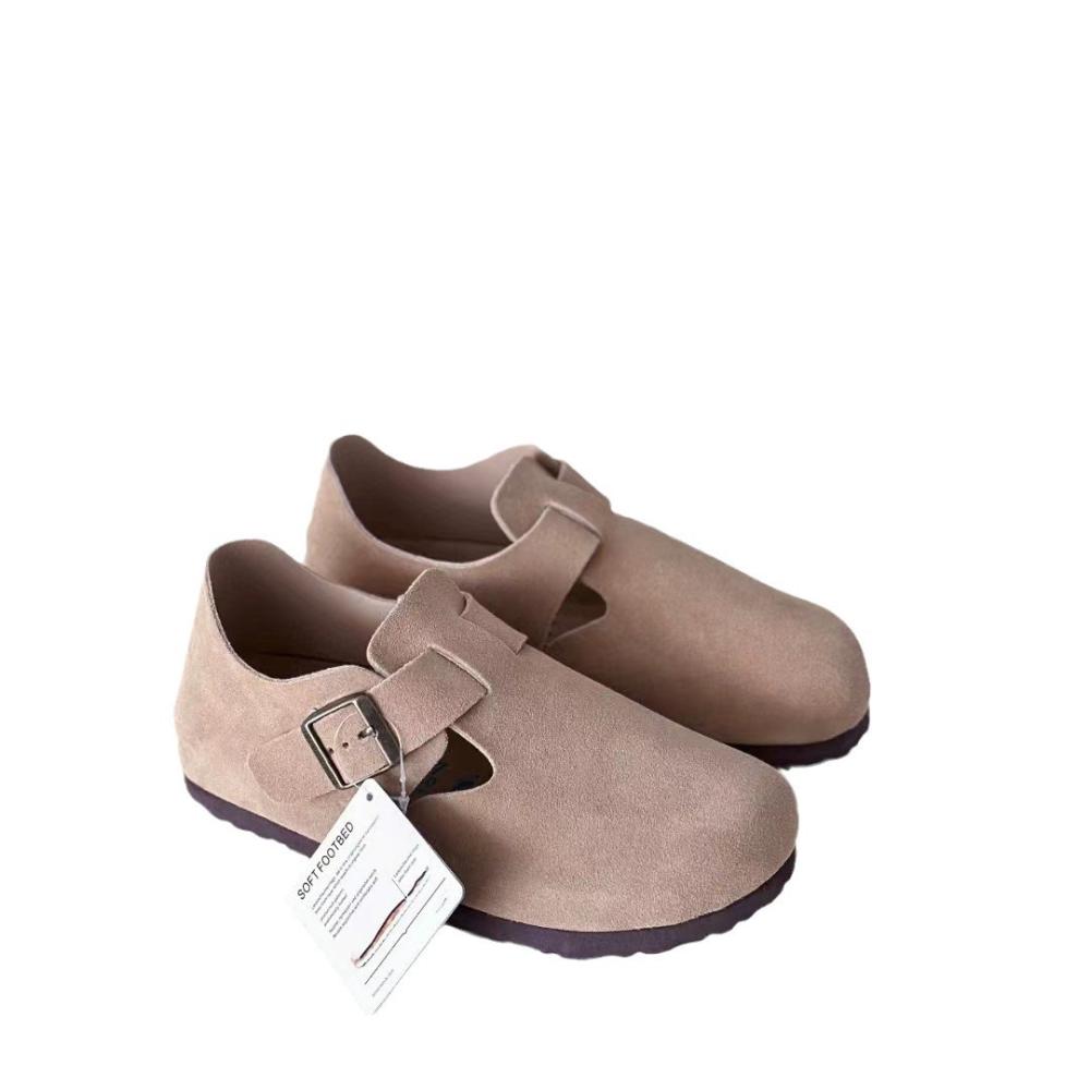 Womens/Mens  Low Shoes | Londonsuede Leather Faded Purple Low Shoes Faded Purple