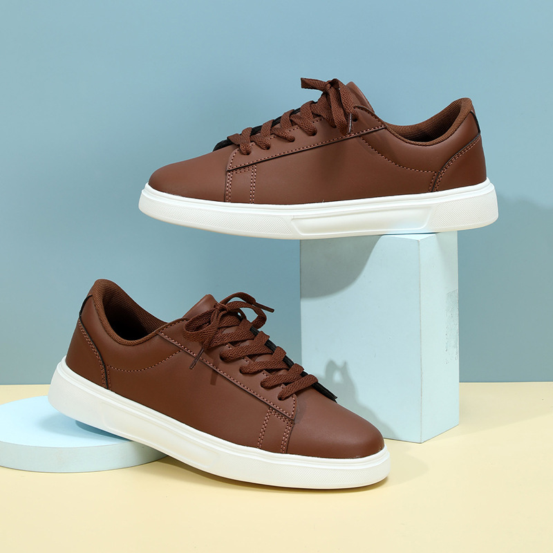 Womens/Mens  Sneakers | Bend Lowleather Cognac Lace-Up Shoes Cognac