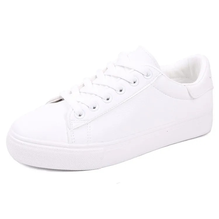 Womens/Mens  Sneakers | Bend Lowleather White Lace-Up Shoes Lace-Up Shoes