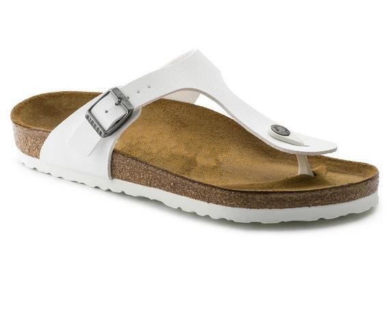 Womens/Mens  Thong Sandals | Gizehbirko-Flor White Mens Mens