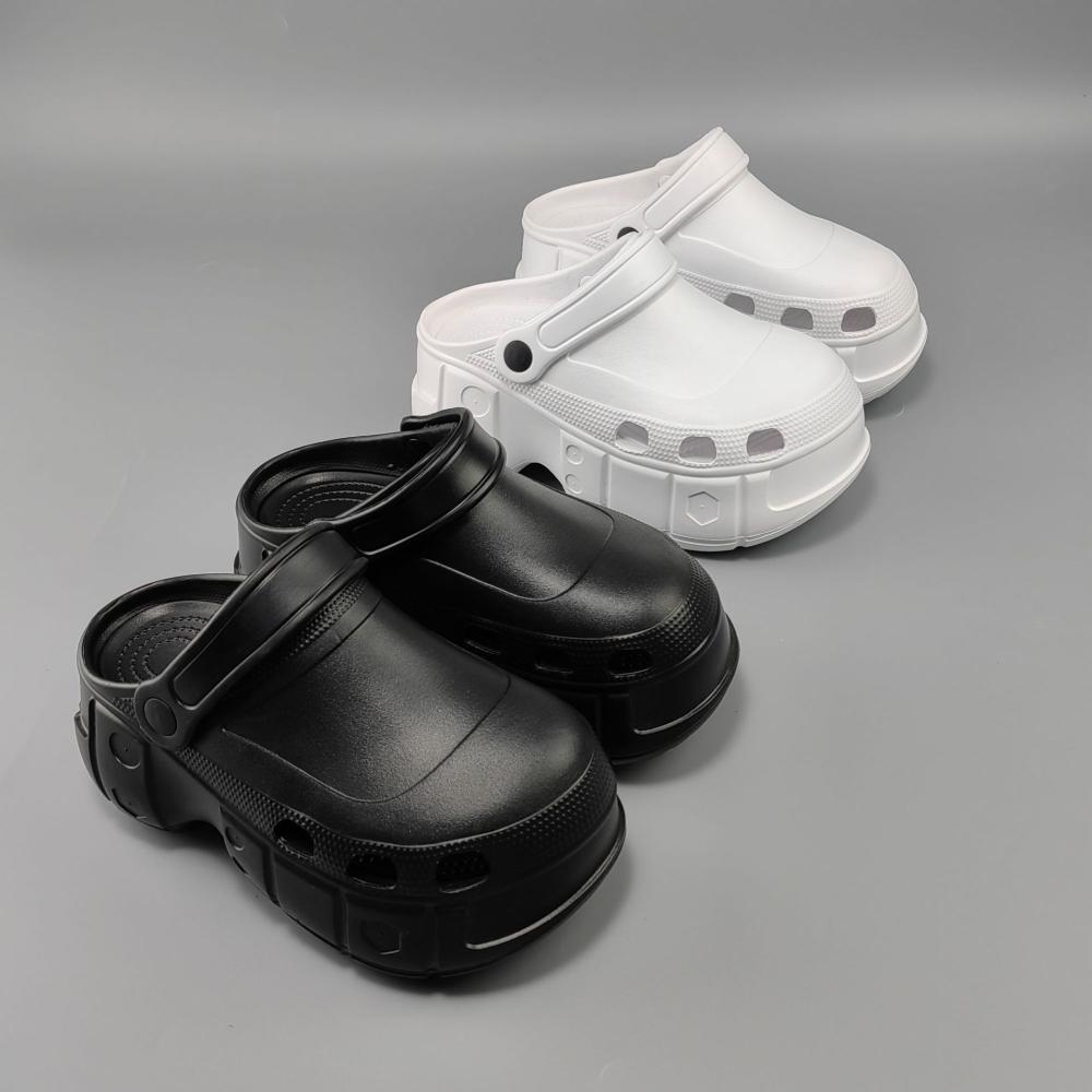 Womens/Mens  Clogs | Birki Floweva Black Clogs Black