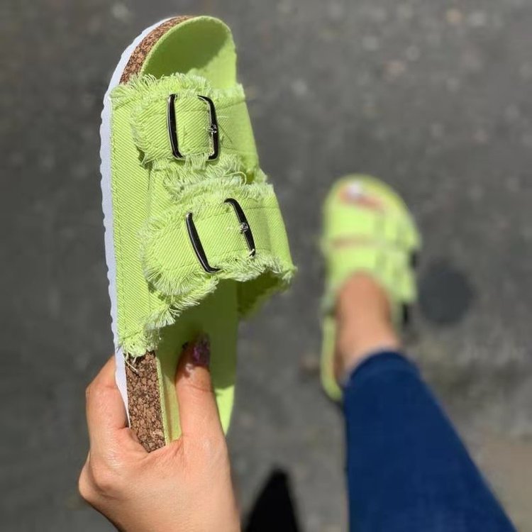 Womens  Two-Strap Sandals | Arizona Teddy Splitsuede Leather-Shearling Purple Fog Sandals Purple Fog