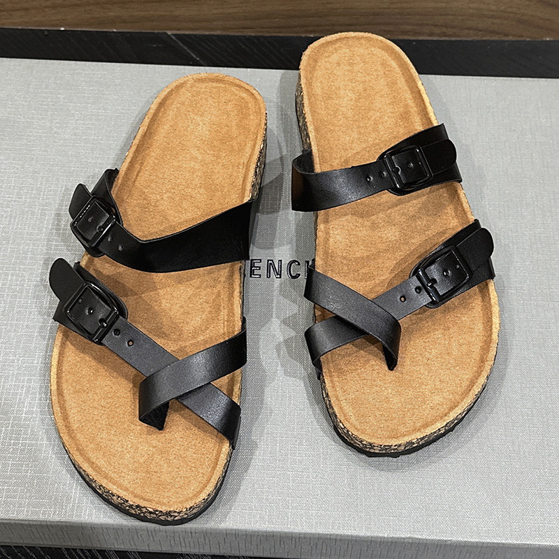 Womens  Two-Strap Sandals | Mayarioiled Leather Blue Multi-Strap Blue